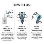 Instructions for Clarifying Shampoo Gallon: Apply to wet hair, lather, massage in, leave for 2-3 minutes, then rinse thoroughly with warm water. Repeat if necessary.