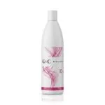 A 1000 ml white bottle of G&C Cream Developer 10 Volume features a pink abstract design and white cap, shown against a plain white background.
