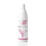 A 1000 ml (33.8 fl oz) white bottle of G&C Cream Developer 20 Volume, featuring a pink abstract design, is shown on a white background.