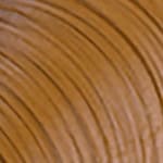 Close-up of brown wooden surface showing curved grain patterns and texture.