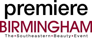 Logo for Premiere Birmingham with the tagline "The Southeastern Beauty Event.