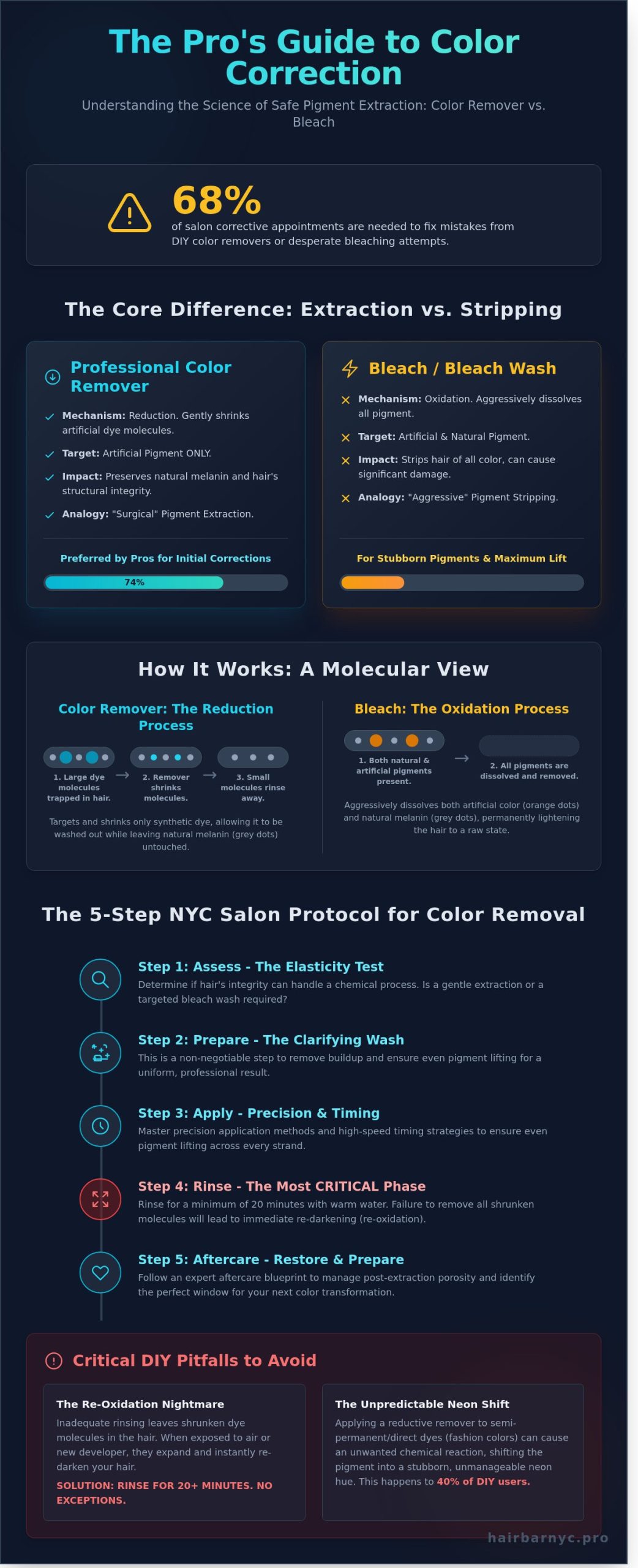 Hair Color Remover: The Professional Guide to Safe Pigment Extraction in 2026