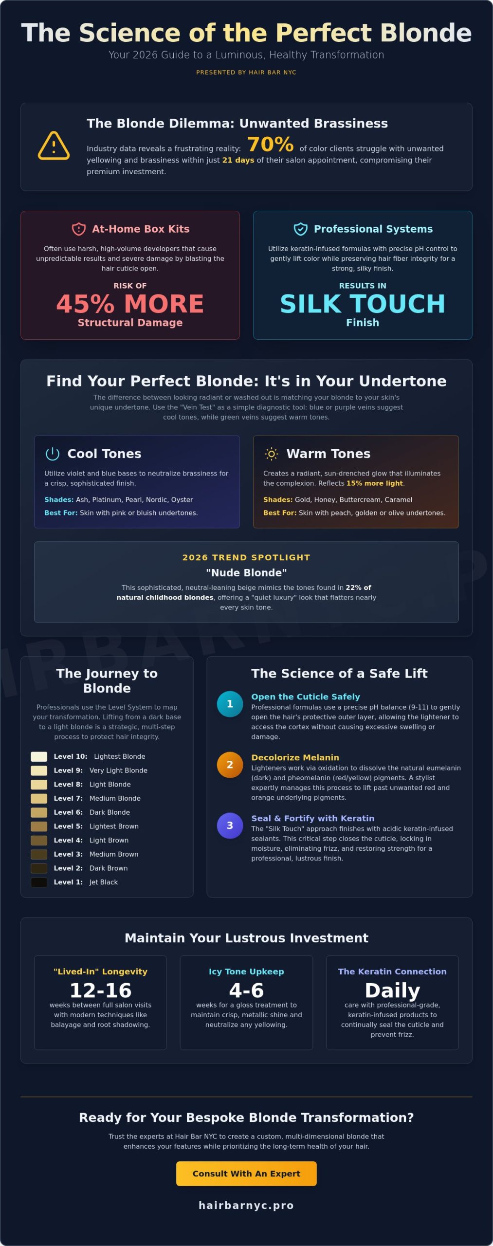 50 Shades of Blonde Hair: The Ultimate Professional Guide for 2026