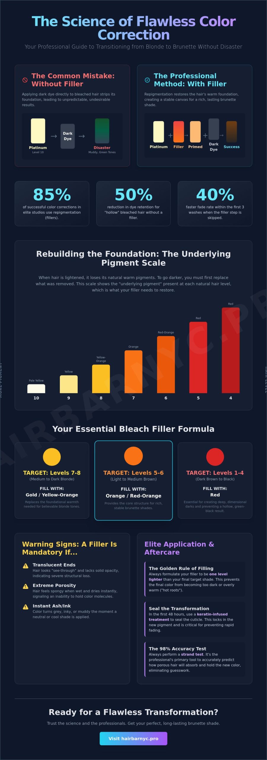 The Professional Bleach Filler List: How to Repigment Hair Like an Expert