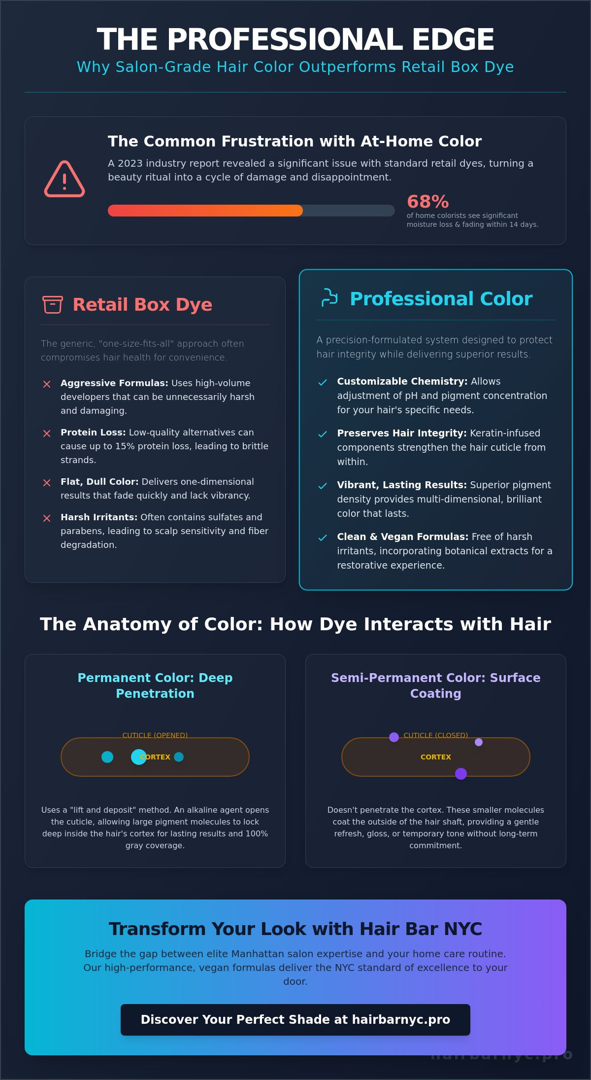 The Professional Guide to Hair Dye: Science, Selection, and Salon-Grade Results