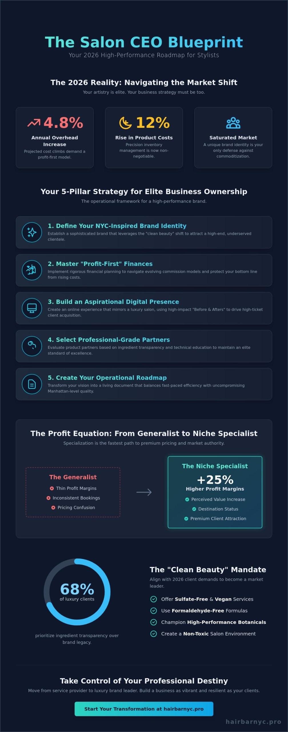 The Ultimate Salon Business Plan for Stylists in 2026: A Professional Template