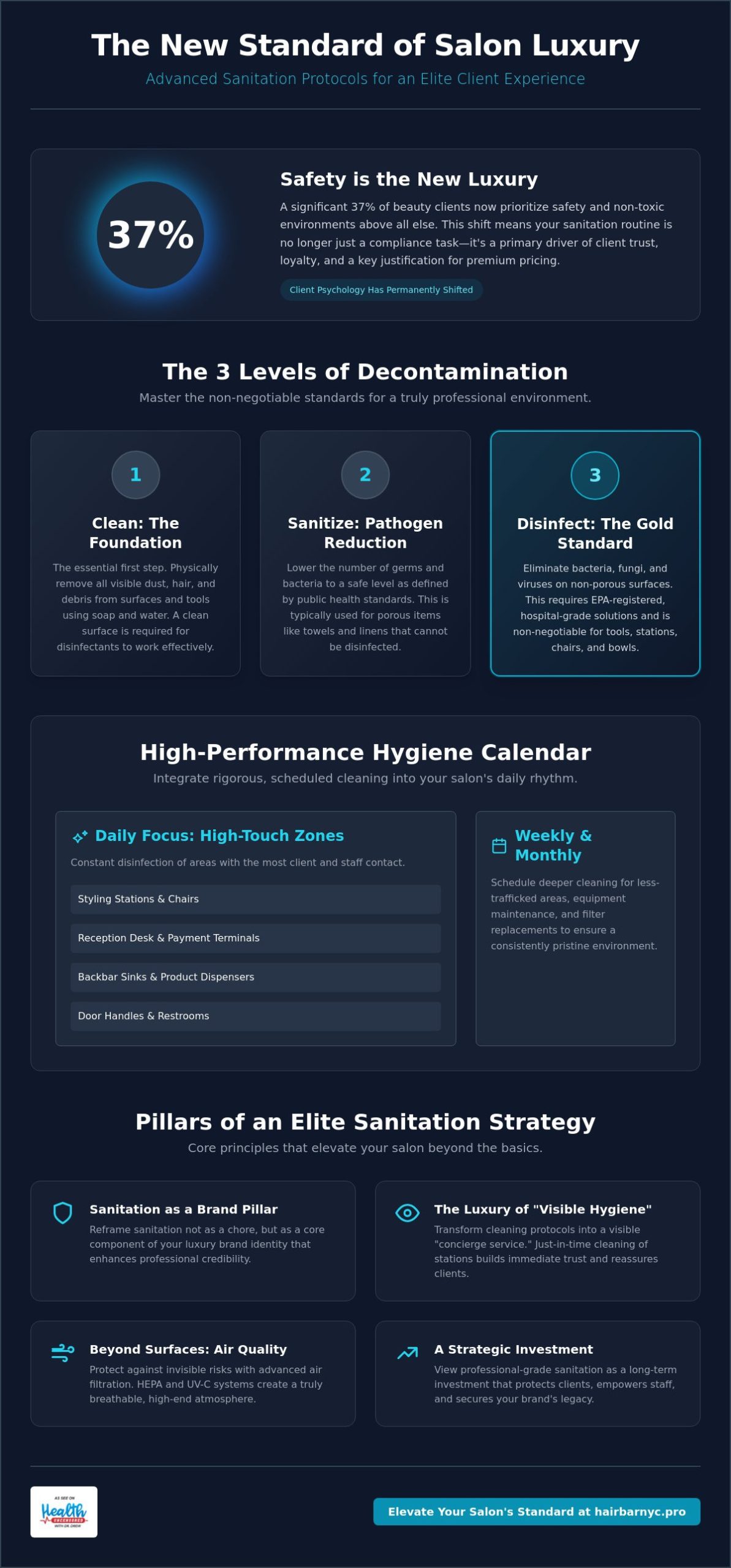 Best Practices for Salon Sanitation Post-COVID: The 2026 Professional Standard