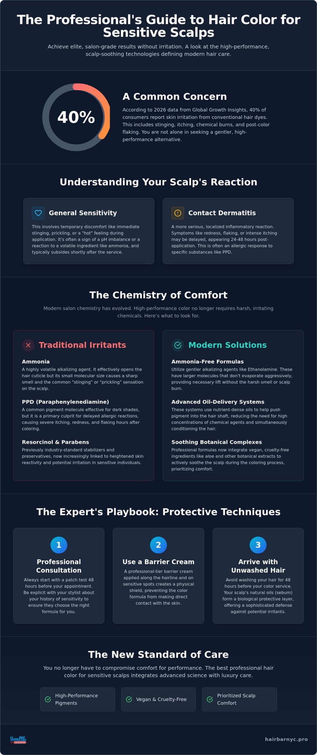 The Best Professional Hair Color for Sensitive Scalp: A 2026 Expert Guide
