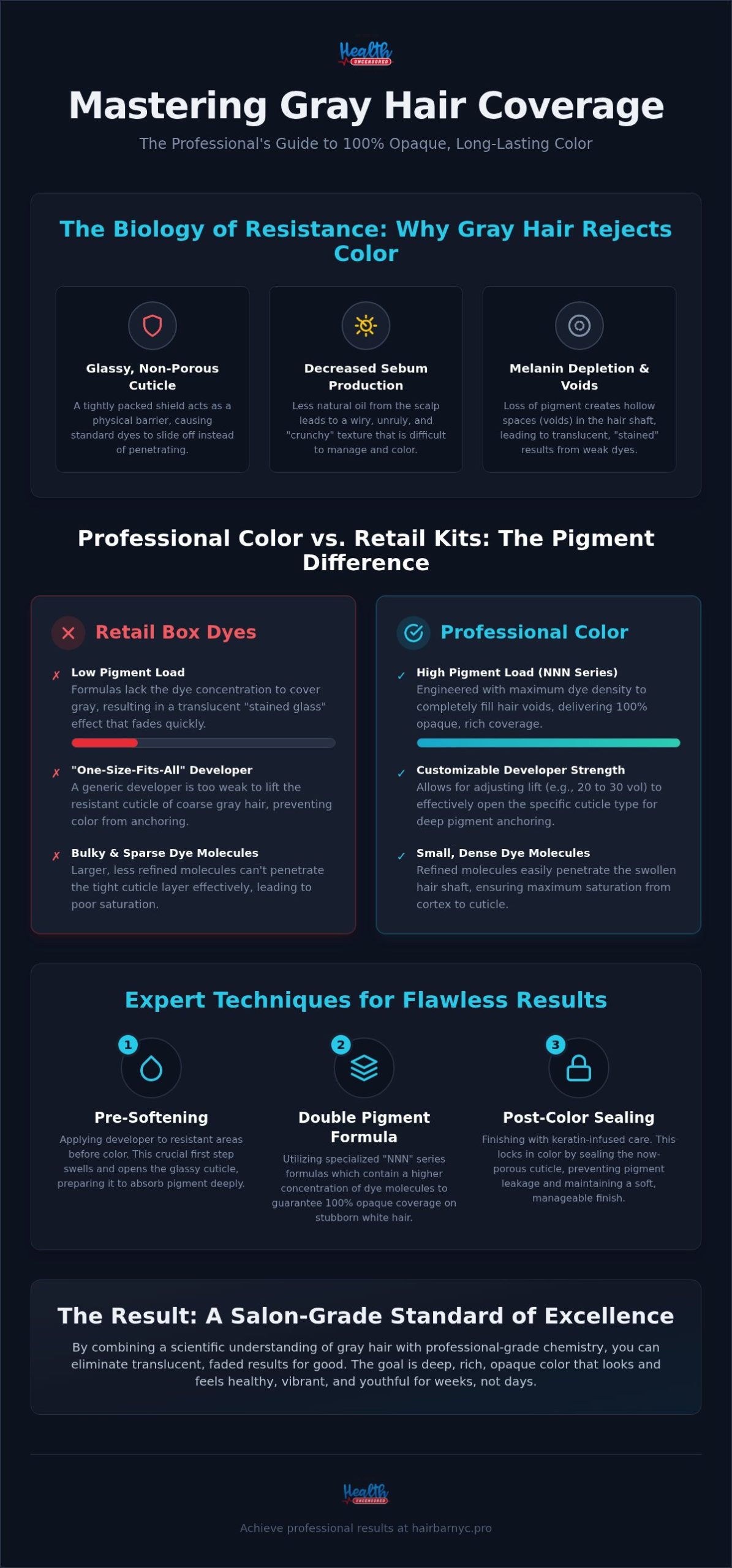 Professional Hair Color: Expert Guide to Gray Coverage