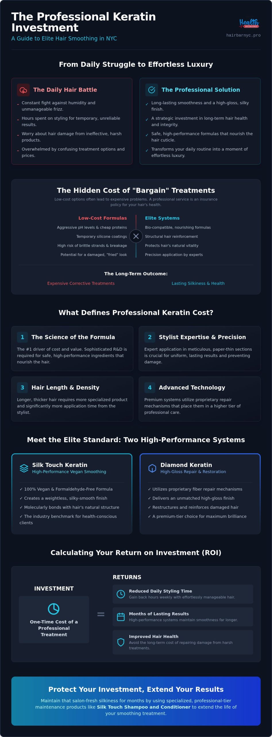 The Professional Guide to Keratin Treatment Costs and Long-Term Value
