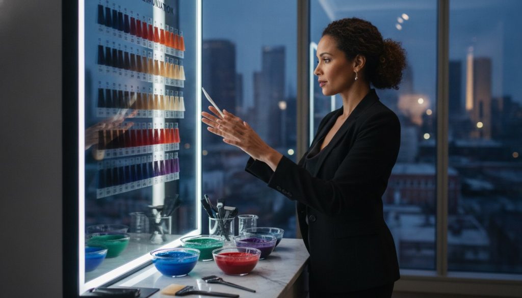 The Professional Hair Color Formulation Chart: A Stylist’s Guide to Precision Results