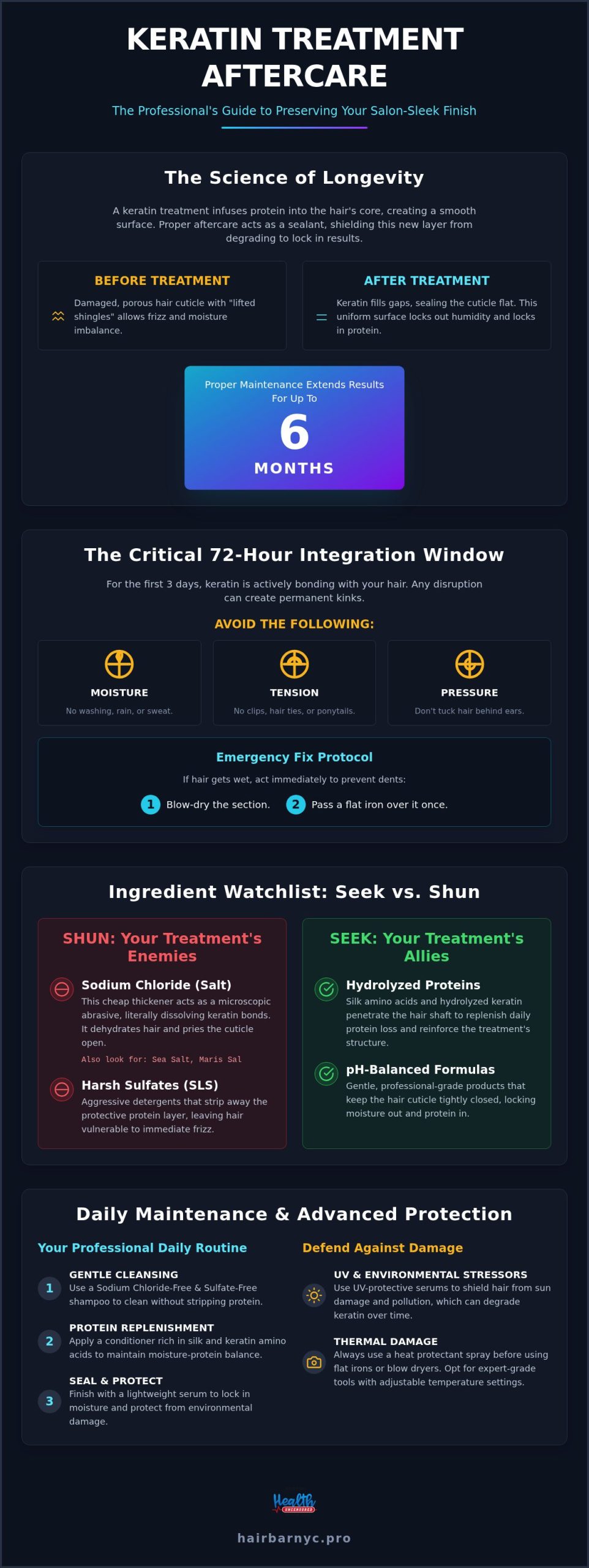 Ultimate Keratin Treatment Aftercare Guide 2026