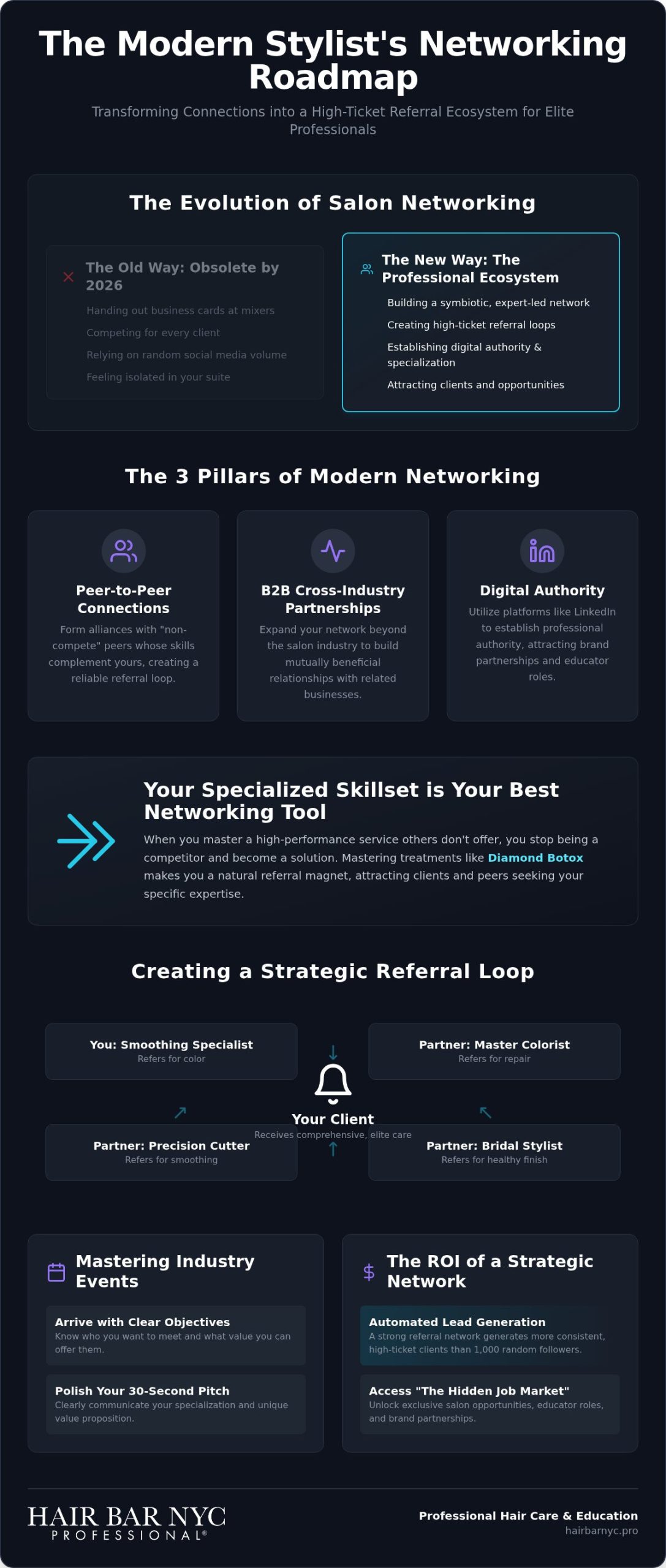 Networking Tips for Hair Stylists: Building a Professional Ecosystem in 2026